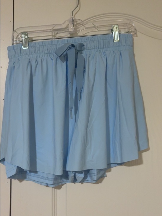 Pants - Light Blue Women's Drawstring Skirt